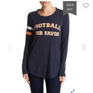 Chaser football por favor long sleeved tee size LG